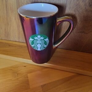 Starbucks Rainbow iridescent Holographic ombre 16 oz